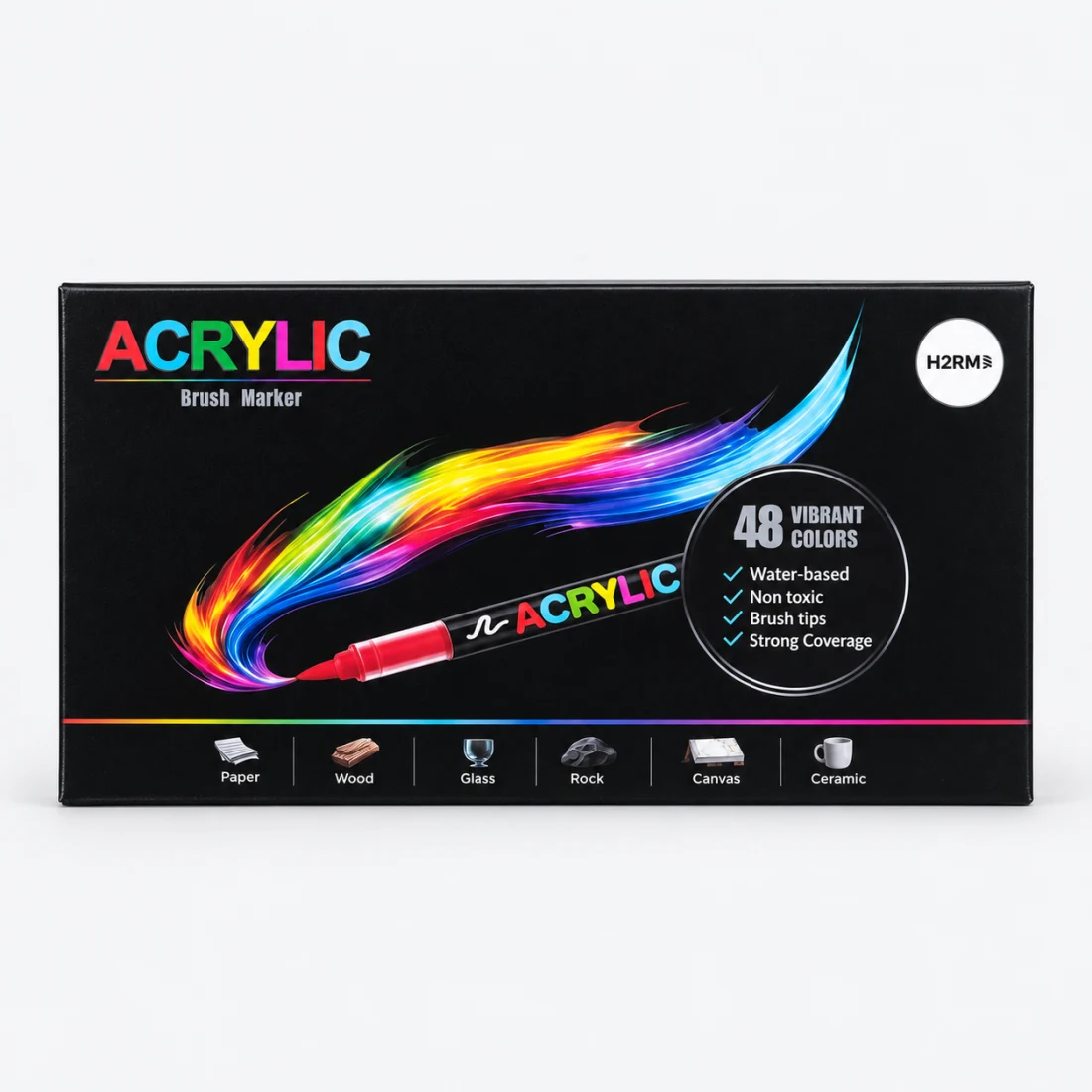 Coffret H2RM de 48 couleurs