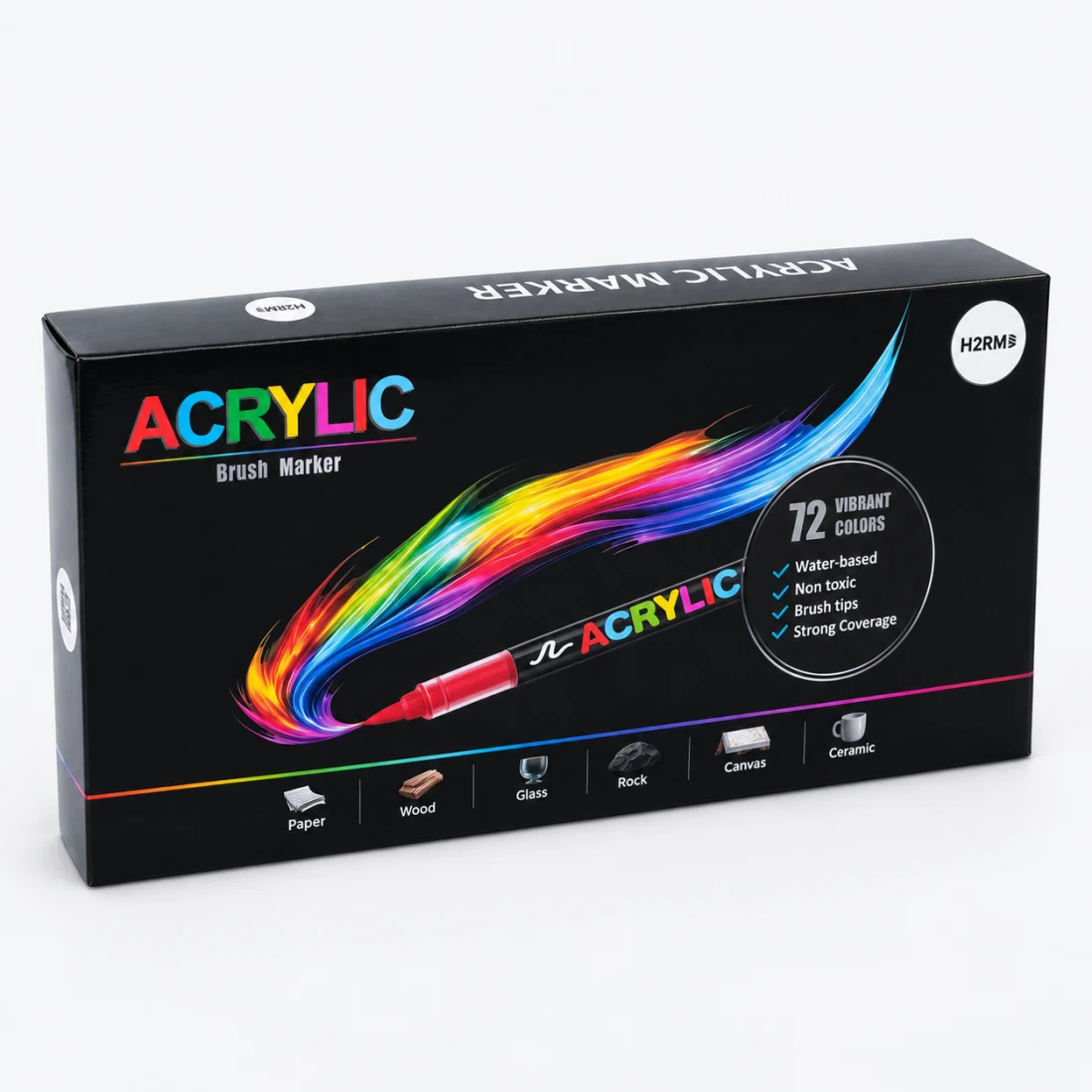 Coffret H2RM de 72 couleurs